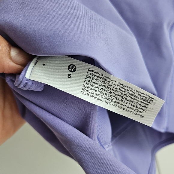 Lululemon Like a Cloud Long-Line Bra B/C  💜 - Picture 10 of 10